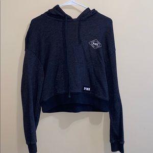 PINK Victoria’s Secret Cropped Long Sleeve Shirt